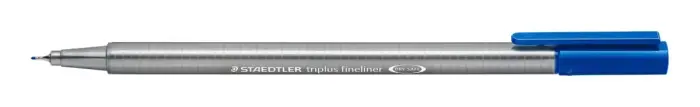 Flomasterveida pildspalva STAEDTLER TRIPLUS fineliner, 0.3mm, zila tinte Фото 3
