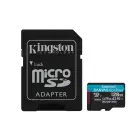 Kingston memory card 128GB microSDXC Canvas Go Plus Gen4 200MB/s A2 U3 V30 + adapter Фото 4