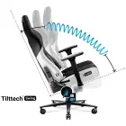 Gaming chair Diablo Chairs X-Player 2.0 Normal Size white-black Foto 8