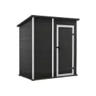 Садовый сарай Essential Shed 6x4 темно-серый/белый Фото 1