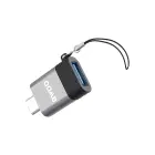 BWOO Adapter USB - USB-C Gray OTG BZ-35 Фото 2