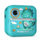 Wozinsky WDT-04 thermal printer camera, for children, print - green Photo 1