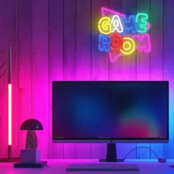 Neon PLEXI LED GAME ROOM multicolor NNE20 Neolia Foto 9