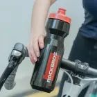 Rockbros 750 ml Bike Bottle - Transparent Black with Red Mouthpiece Photo 2
