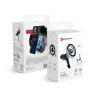 Magnetic car phone holder compatible with Magsafe Forcell F-Grip MagPro air vent black Photo 1