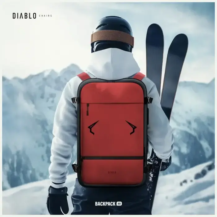 Backpack Diablo Chairs Backpack Air Multifunctional Vacuum burgundy Photo 22