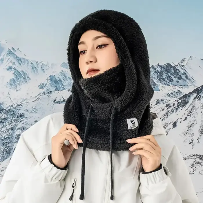 Qunature Arctic Velvet Ski Balaclava Size M - Black Foto 4
