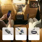 Orico ChargeClip 108W Car Charger 2x USB-A + 4x USB-C with Clip - Black Foto 4