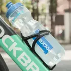 Rockbros 750 ml Bicycle Bottle - Transparent with Blue Mouthpiece Foto 5