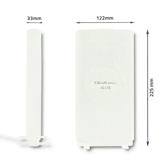 Qoltec  Antenna 4G LTE DUAL with double SMA connector| 30dBi | Indoor Foto 4