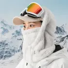 Qunature Arctic Velvet Ski Balaclava Size L - White Foto 3