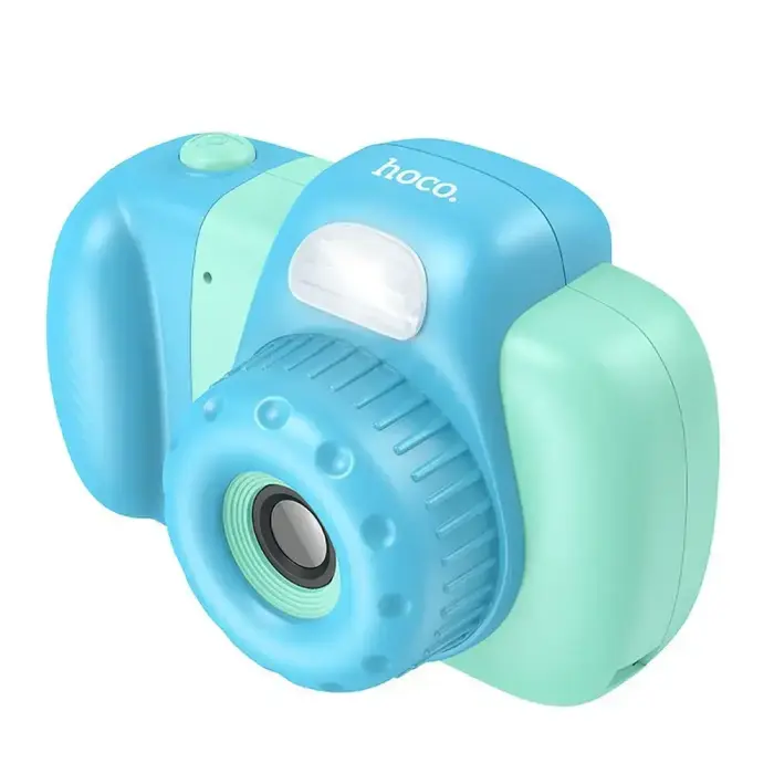 Digital kids camera Hoco 2MP 2,4" Full HD DV201 blue Photo 2