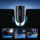 Orico MiniRing 30W 2x USB-C Car Charger - Black Foto 10
