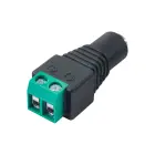 Twisted connector Akyga AK-SC-17 5.5 x 2.1 mm (f) UTP CCTV Foto 2