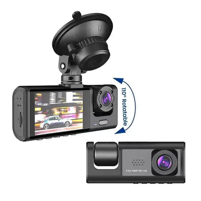 Car Dash Cam DVR-06 2,0 inches + rear camera Photo 9