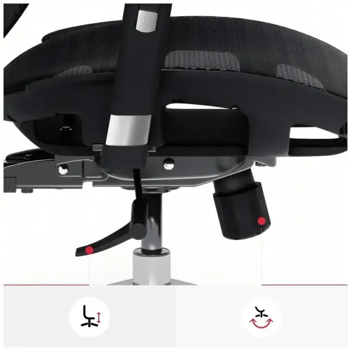 Ergonomic chair Diablo Chairs V-Basic black Фото 5