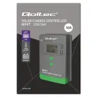 Qoltec Solar Charge Controller MPPT with Temperature Sensor 10A | 12V / 24V | LCD | 2 x USB | GEL | LiFePO4 Фото 13