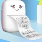 HURC9 Bluetooth Thermal Printer Mini Kitty with App - Pink Foto 3