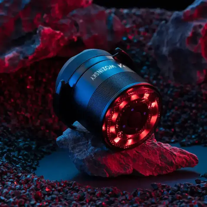 Wozinsky LED aizmugurējais velosipēda lukturis ar mikro USB sarkanā gaisma 5 režīmi melns (WRBLB2) Foto 4
