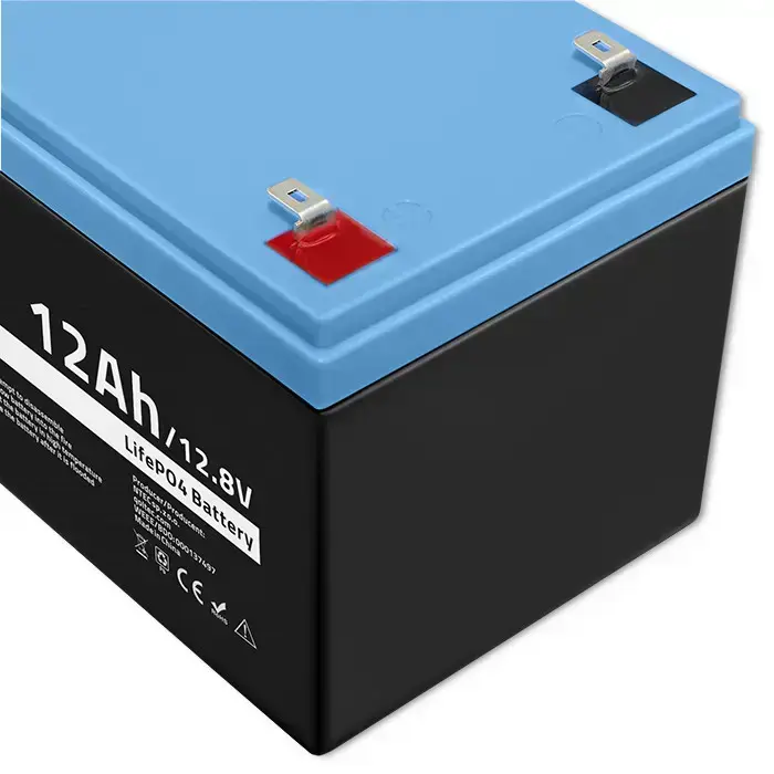 Qoltec LiFePO4 lithium iron phosphate battery | 12.8V | 12Ah | 153.6Wh | BMS Foto 4