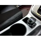 Goodbuy auto FM raidītājs USB | Micro SD | USB | Zila LED | 3.1A v2 Foto 2