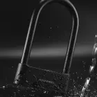 Rockbros 32210818001 SMART Bicycle Lock with Fingerprint Reader and Bluetooth Connectivity - Black Фото 8