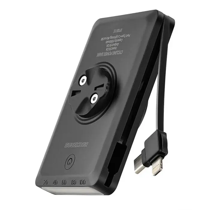 Rockbros JP008 front bike light for counter with power bank 5000mAh 150lm IPX6 - black Foto 4