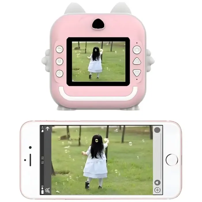 Instant camera for children MajesticLine rozā Foto 6