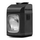 Rockbros M8 1600lm front bike light with remote control 10m rechargeable 4000 mAh - black Foto 1