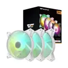 Computer Fan Set ARGB Darkflash C6 3in1 120x120 (white) Foto 1