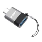 BWOO Adapter USB - USB-C Gray OTG BZ-35 Фото 7