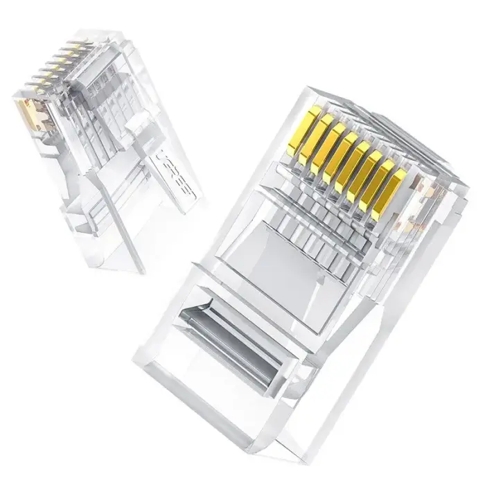 Ugreen 10x plug coupler end RJ45 8P8C Cat 6 transparent (50961) Photo 5
