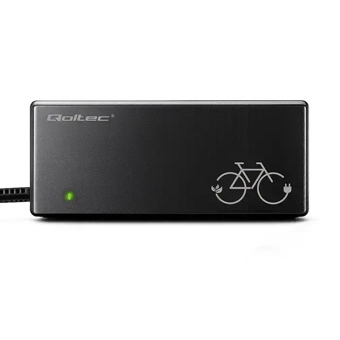 Qoltec Fast Charger for e-bike 36V | 42V | 2A | C14-IEC-3Pin +power cable Foto 3