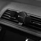 Car phone holder Forcell F-Grip Carbon H-CF509 air vent black Photo 9