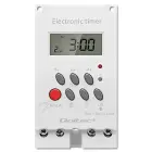 Qoltec Electronic timer PC0629 for DIN rail | LCD Foto 7