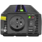 Qoltec Monolith voltage converter 1200 MS Wave |12V to 230V | 600/1200W | USB Photo 12