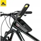 WILDMAN traveling bag for bike frame with zipper 1L (4 "- 7") E12X black Photo 3