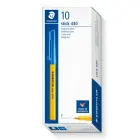 Lodīšu pildspalva STAEDTLER STICK 430F 0.7mm zila Photo 3