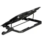 XTRIKE ME Laptop Cooling Pad with Built-in Phone Holder FN-813 Black Photo 8