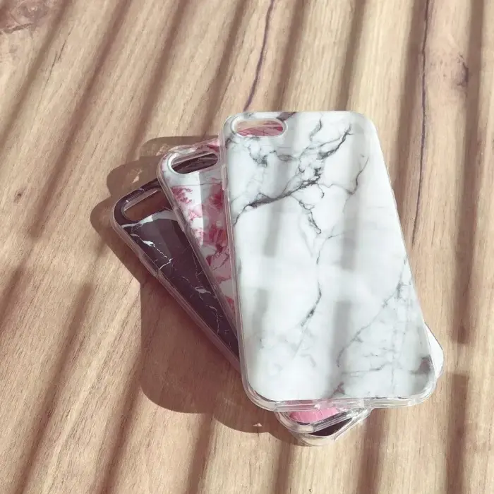 Wozinsky Marble TPU case cover for Xiaomi Redmi 10X 4G / Xiaomi Redmi Note 9 white Photo 6