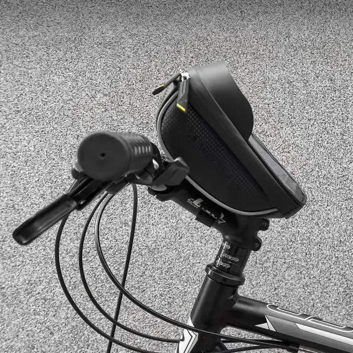Wozinsky Bike Handlebar Bag with Phone Case 1L Black (WBB16BK) Photo 17