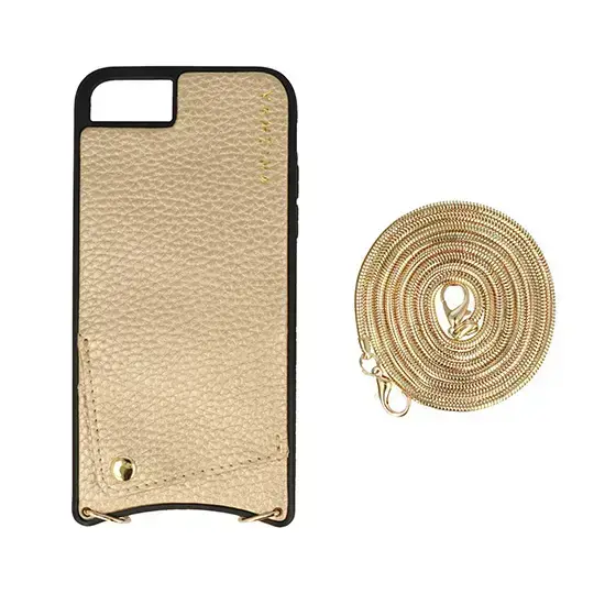 BAG - Simply Leather Case - IPHONE XS MAX Gold Foto 3