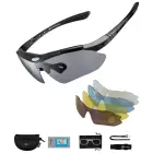 Rockbros 10003 Polarized Cycling Glasses - Black Foto 1