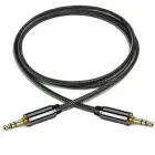Wozinsky universal mini jack cable 2x AUX cable 3 m black Photo 4