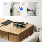 Orico AP3 65W GaN 6in1 Power Strip 2x AC + 2x USB-A + 2x USB-C - Black Foto 6
