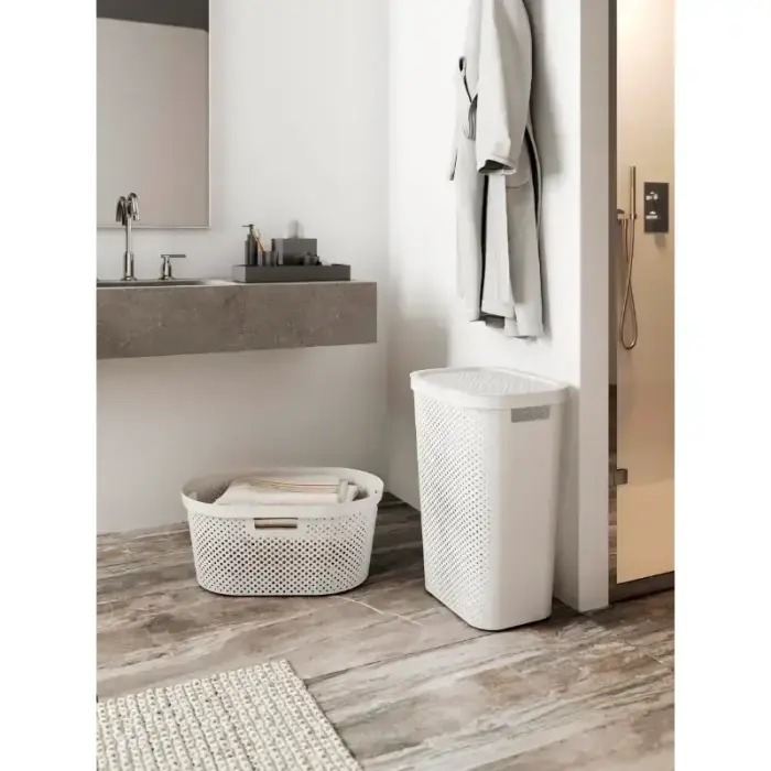 Laundry Basket Infinity Recycled 40L 59x39x27cm green Photo 2
