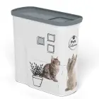 Контейнер для корма Pet Life Dogs 1,5кг 2л 20,5x86x19,4см кошка Фото 1