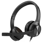 Creative Słuchawki przewodowe             z mikrofonem Chat USB czarny|black USB-C Photo 1