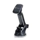 Magnetic car phone holder Forcell F-Grip Carbon H-CT327 windshield / dashboard black Photo 3