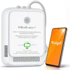 Qoltec Certified natural gas and carbon monoxide (CO) leak detector | CH4 | CO | NG | Tuya | Wi-Fi | 85dB alarm | LED Photo 1